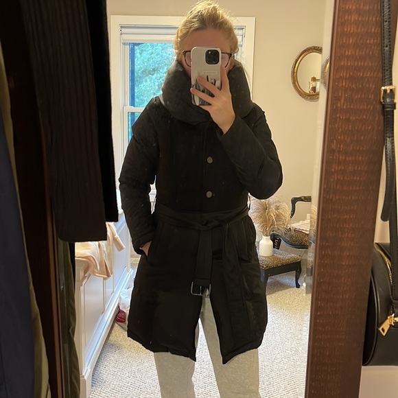 Feather Down Winter Coat - Picture 1 of 5